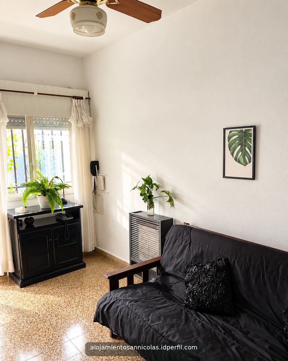Living y comedor de la casa